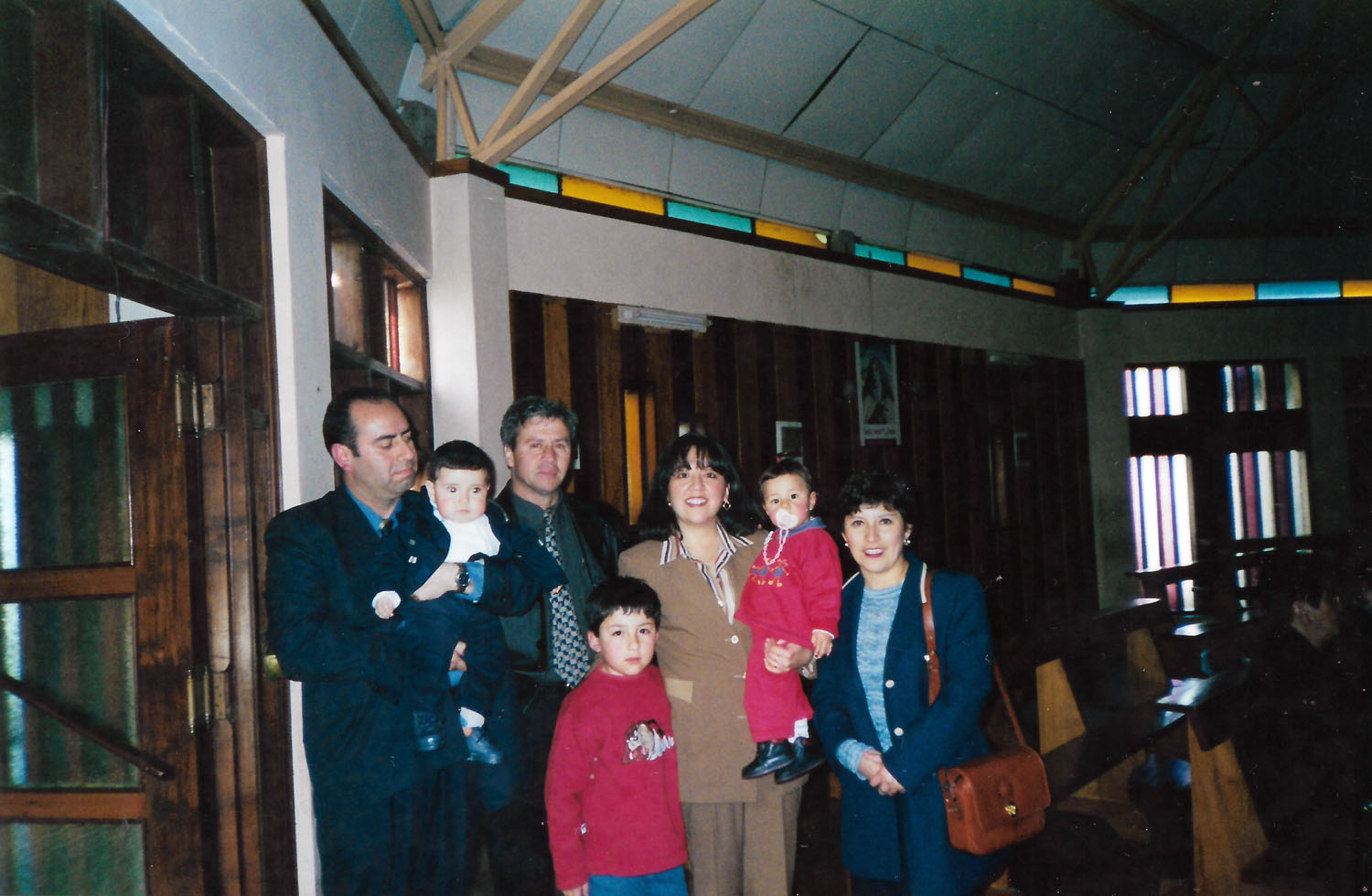 Bautizo de Vicente celebrada en la Parroquia Cristo Rey