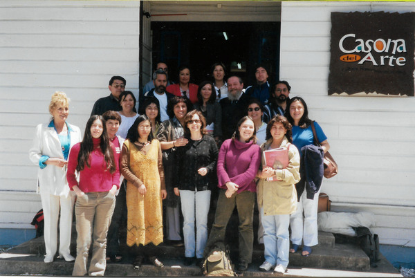 Grupo de alumnos y alumnas Diplomado en Gestión Cultural