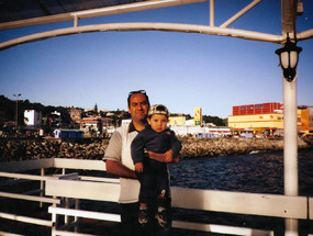 Paseo en el muelle de Puerto Montt