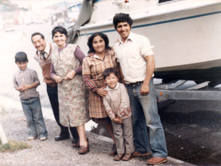 Familia Velásquez Mella y tíos