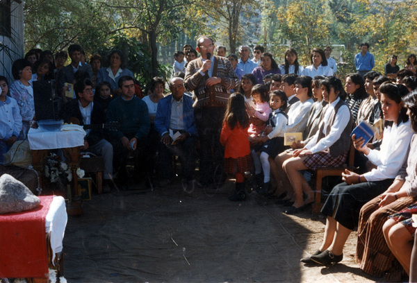 Inauguración Piedra Capilla Sagrado Corazón de Jesús