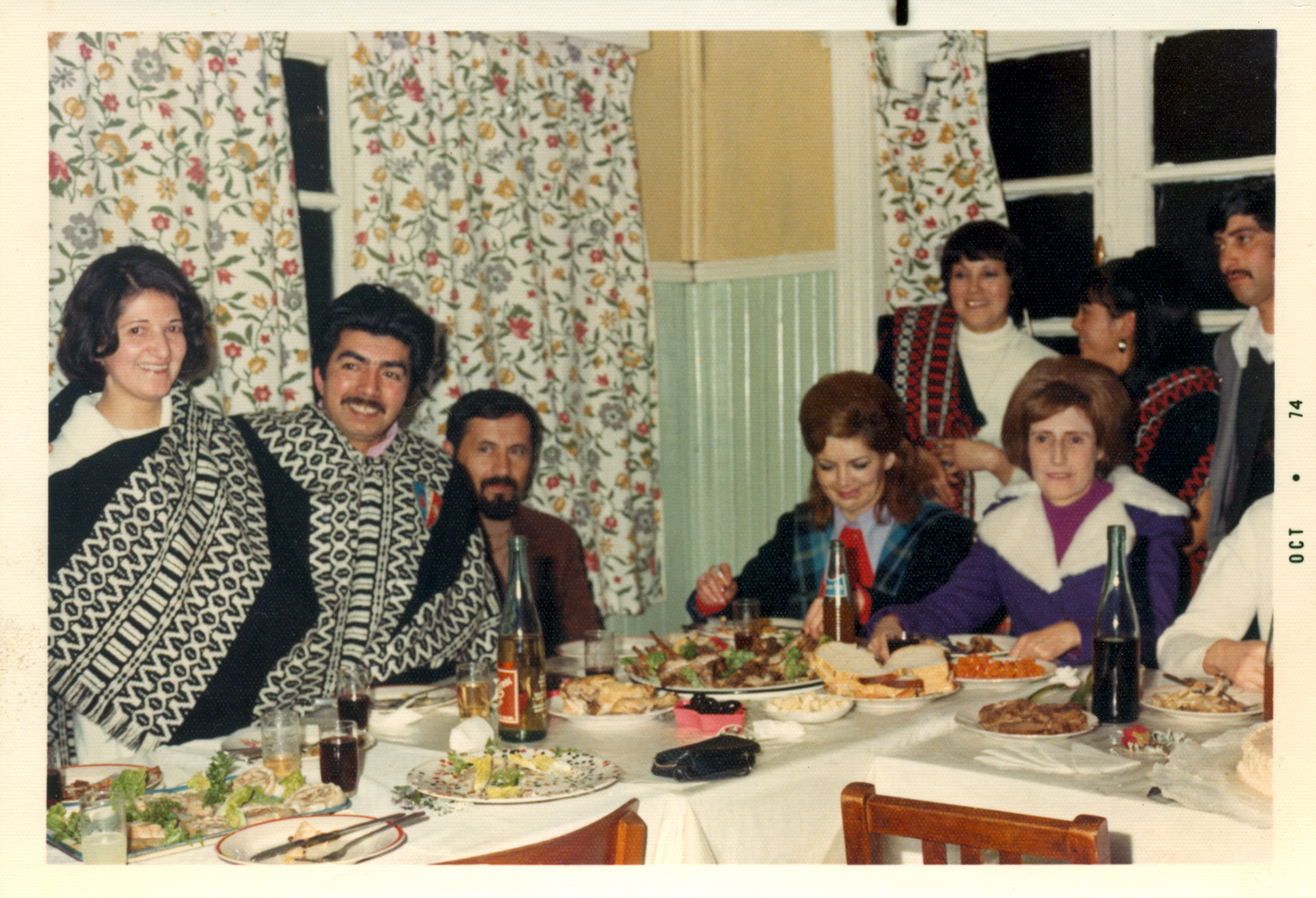 Cena celebración bautizo Conjunto Lolquellén Cena celebración bautizo Conjunto Lolquellén
