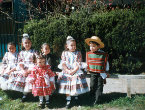 Hijos de integrantes del conjunto Lolquellén