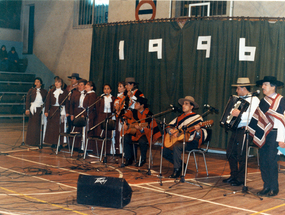 Animación en concurso de cueca