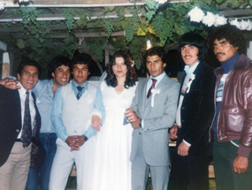 Matrimonio en los 80