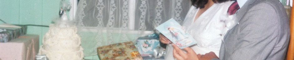 Matrimonio característico de la década de los 80 Matrimonio característico de la década de los 80