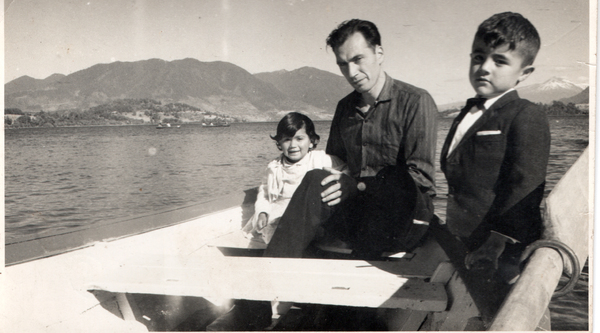 Paseo en bote en lago Panguipulli