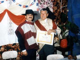 Premiación de cena de honor