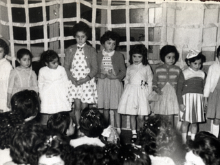 Once infantil escuela niñas