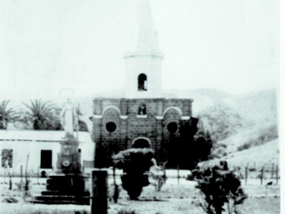Primera fachada Iglesia Lo Abarca Primera fachada Iglesia Lo Abarca