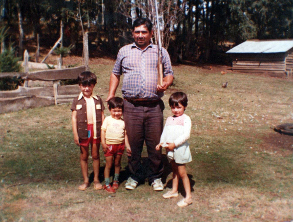 Con el abuelo Con el abuelo