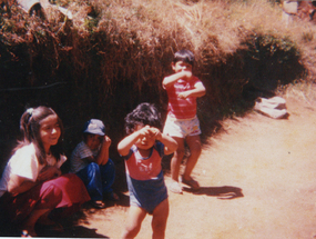 Divirtiéndonos en un día de verano