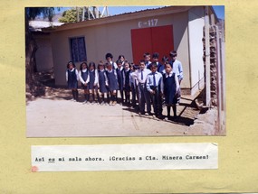 Alumnos de la Escuela El Toro