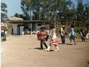 Fiestas patrias en la Hacienda El Tangue