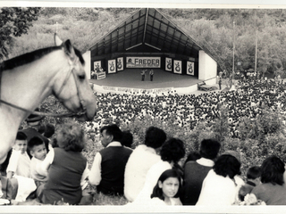 Vista del anfiteatro del Festival de Folclore Campesino