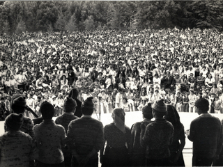 Vista del público del Festival de Folclore Campesino Osorno Vista del público del Festival de Folclore Campesino Osorno