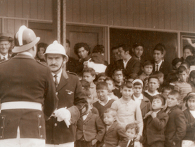 Inauguración motobomba Magirus