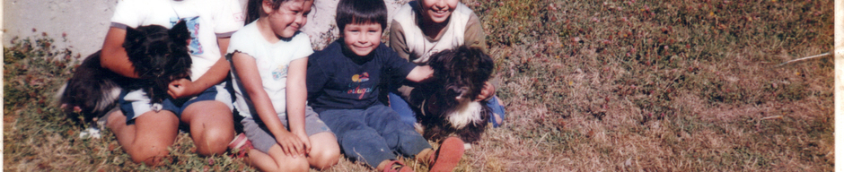 Niños en el campo Niños en el campo