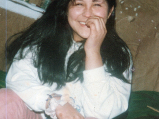Pamela Huirimilla en su adolescencia Pamela Huirimilla en su adolescencia