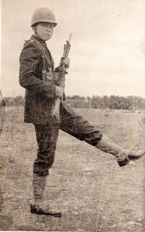 Julio Aguila Vidal en el ejercito Julio Aguila Vidal en el ejercito
