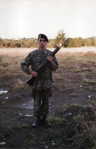 Julio Aguila Alvarado en el ejercito Julio Aguila Alvarado en el ejercito