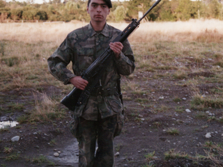 Julio Aguila Alvarado en el ejercito Julio Aguila Alvarado en el ejercito
