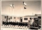 Formación de aniversario de bomberos