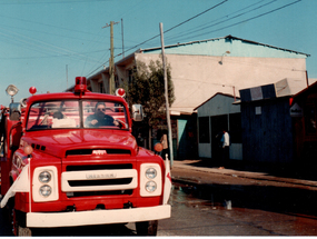 Carro bomba de la primera compañía de bomberos Carro bomba de la primera compañía de bomberos
