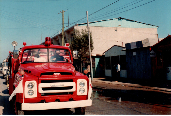 Carro bomba de la primera compañía de bomberos Carro bomba de la primera compañía de bomberos