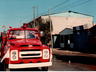 Carro bomba de la primera compañía de bomberos Carro bomba de la primera compañía de bomberos