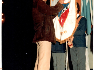Condecoración al estandarte del colegio Don Orione Condecoración al estandarte del colegio Don Orione