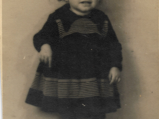 Amelia Saavedra de bebé Amelia Saavedra de bebé