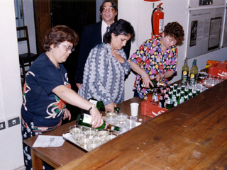Cóctel en la biblioteca Severín Cóctel en la biblioteca Severín