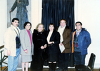 Directiva del primer club de amigos de la biblioteca