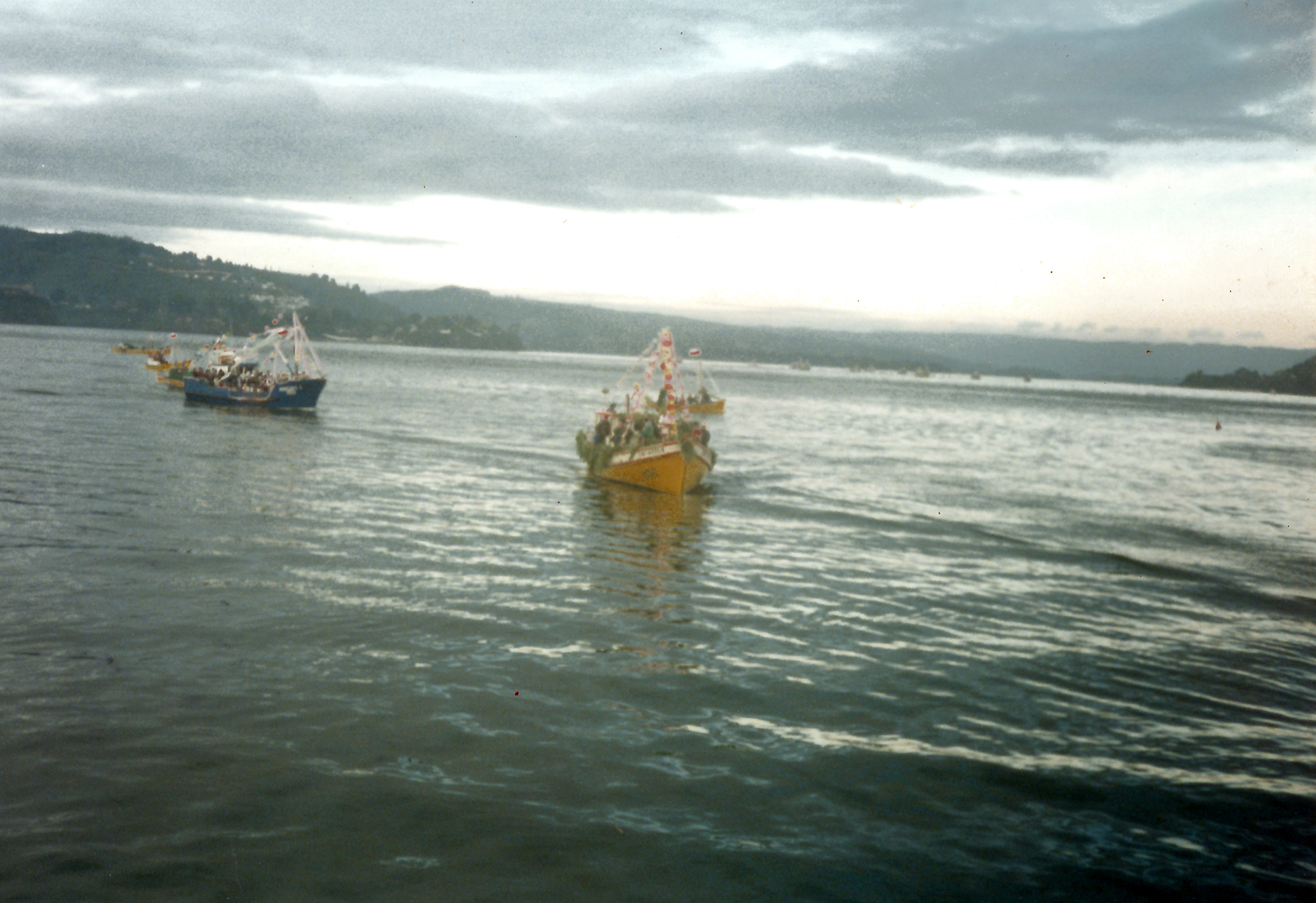 Procesión de San Pedro por la Bahía de Corral Procesión de San Pedro por la Bahía de Corral