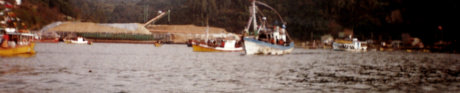 Procesión de San Pedro en la caleta de pescadores Procesión de San Pedro en la caleta de pescadores