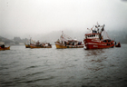 Recorrido en procesión por la Bahía Recorrido en procesión por la Bahía