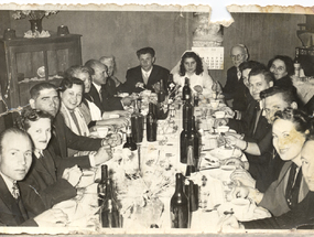 Cena matrimonio de mis padres