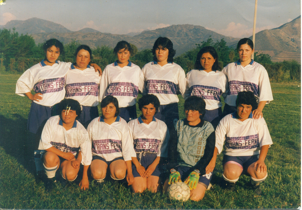Equipo fútbol femenino Llayllay