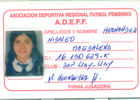 Defensa del club femenino deportivo Llayllay Defensa del club femenino deportivo Llayllay