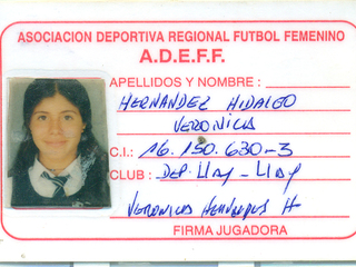 Puntera del club femenino deportivo Llayllay Puntera del club femenino deportivo Llayllay