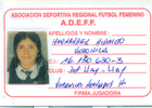Puntera del club femenino deportivo Llayllay Puntera del club femenino deportivo Llayllay