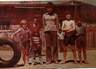 Familia Fernández Bustamante disfrutando el verano