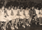 Listas para la ceremonia de titulación