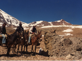 Recorrido en la cordillera