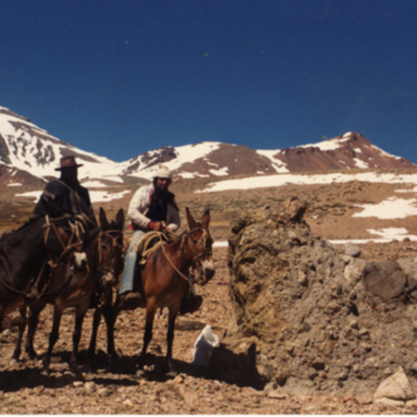 Recorrido en la cordillera