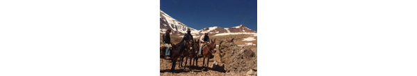 Recorrido en la cordillera