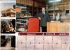 Calendario del restaurant Don Polo Calendario del restaurant Don Polo