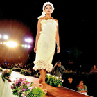 Vestido de novia en desfile de mercado Modelo