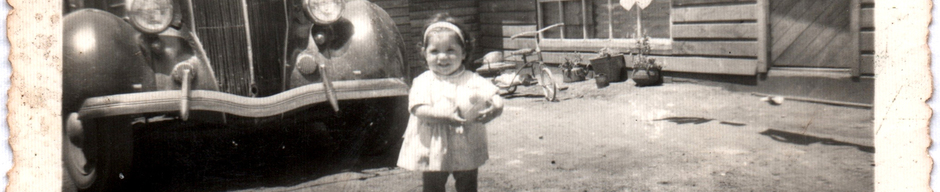 Mi hija Silvia Herrera en nuestra casa